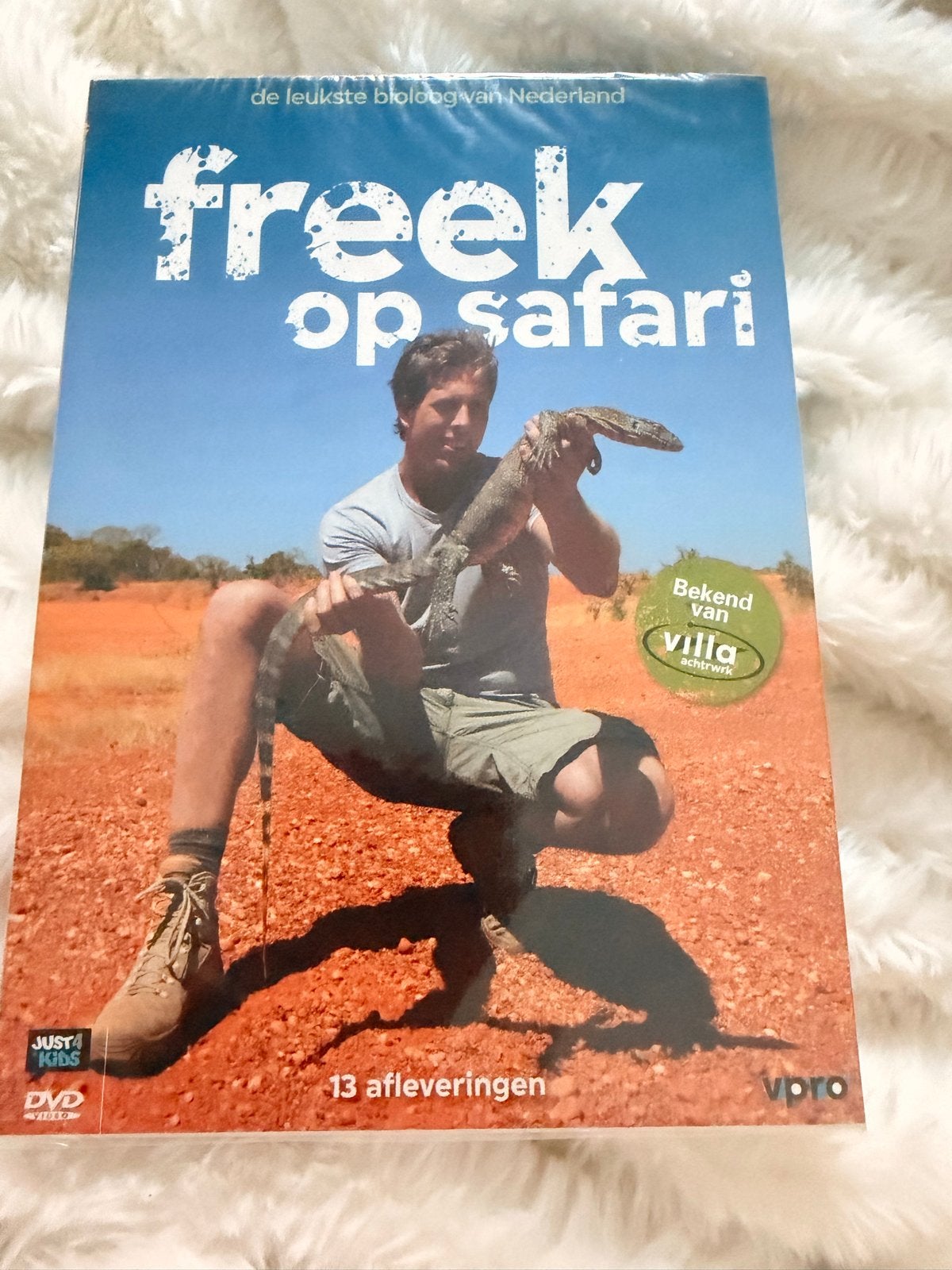 Freek op Safari - Seizoen 1 (DVD) nieuw, Cd's en Dvd's, Dvd's | Kinderen en Jeugd, Alle leeftijden, Ophalen of Verzenden, Zo goed als nieuw