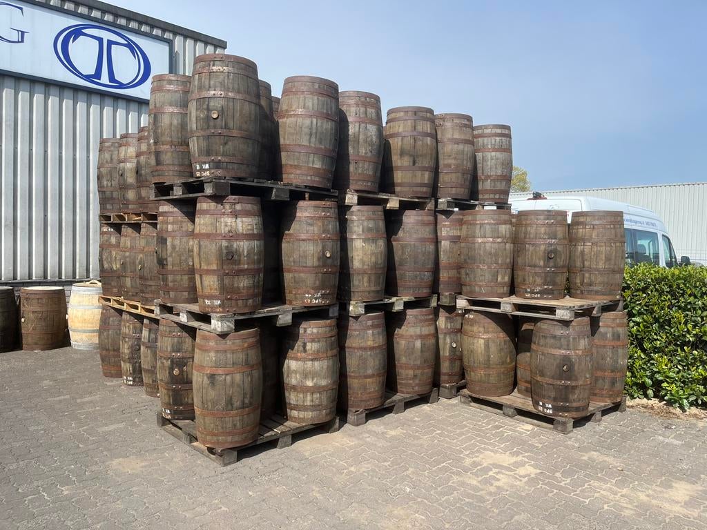 Whiskyvaten in vele maten, 150 liter of meer, Ophalen of Verzenden, Zo goed als nieuw, Hout