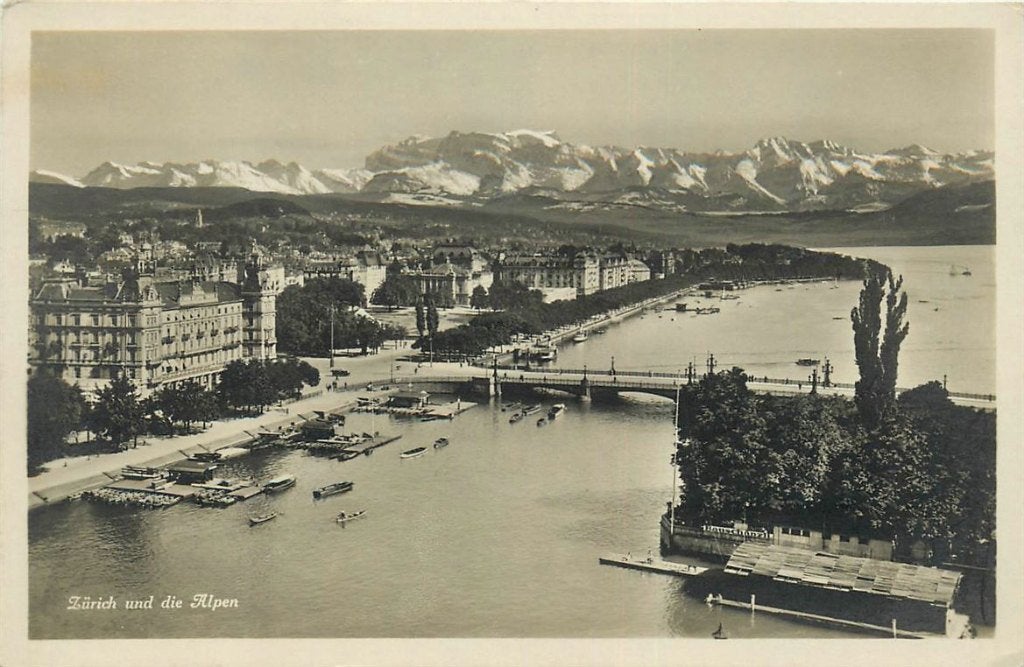 701-451-033 Zürich, Verzamelen, Ansichtkaarten | Buitenland, Verzenden, Voor 1920, Overig Europa