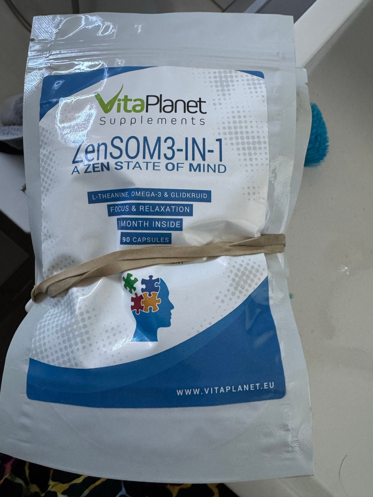 VitaPlanet ZenSOM3-IN-1 Supplementen - Focus & Relaxatie, Ophalen of Verzenden, Nieuw, Overige typen