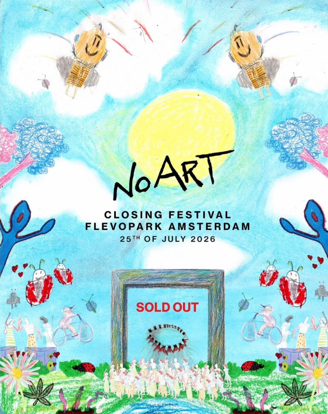 No Art Closing, Twee personen