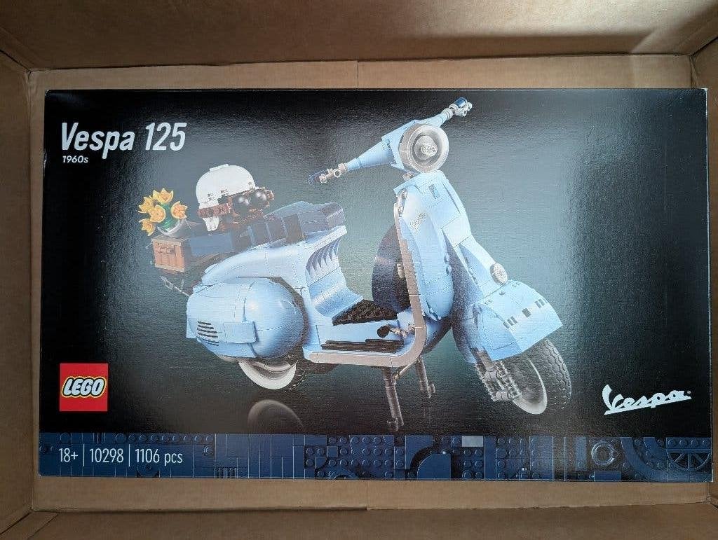 Lego 10298 Vespa 125, Lego, Nieuw, Ophalen of Verzenden, Complete set