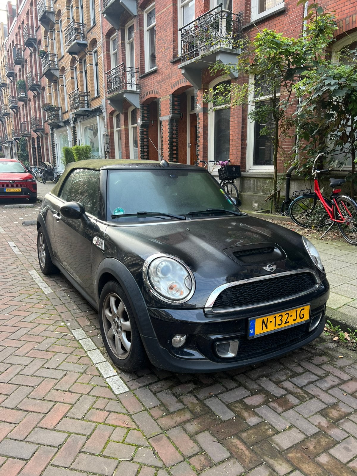 Mini 1.6 Cooper S Roadster 2014 Zwart, Hobby en Vrije tijd, Ophalen of Verzenden