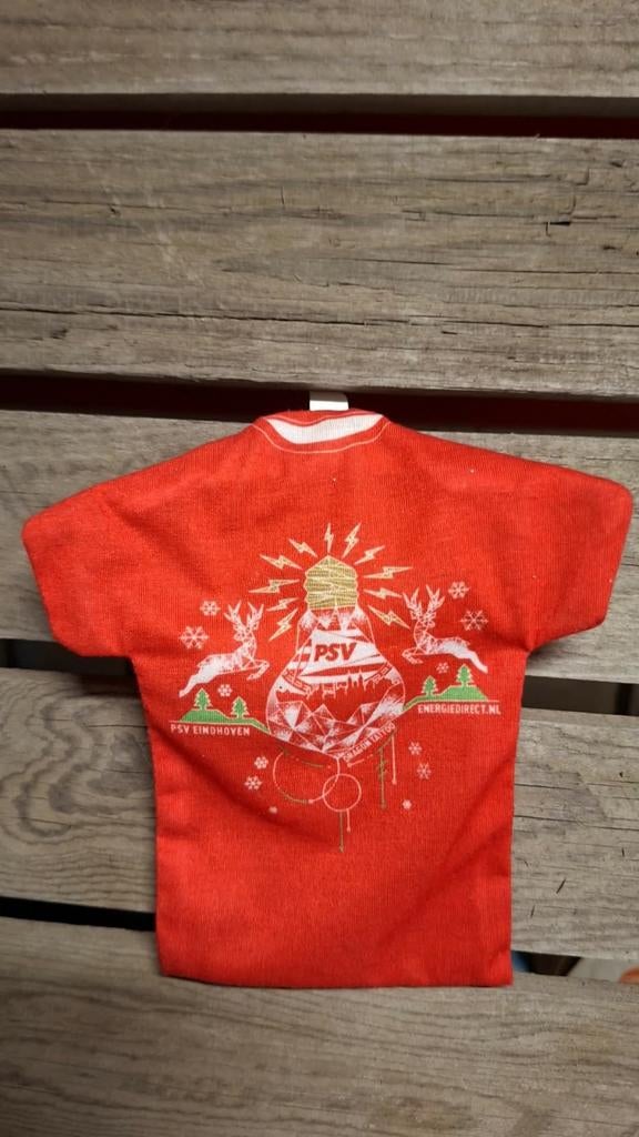 Mini PSV shirtje voor in de auto - Kersteditie, Ophalen of Verzenden