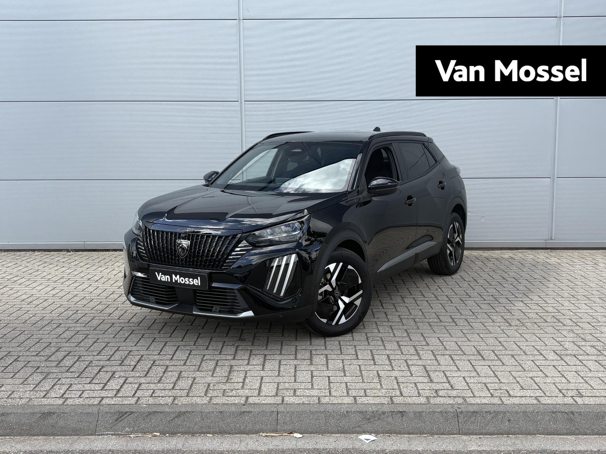 Peugeot 2008 1.2 Hybrid 145 GT | Camera | Adaptieve Cruise C, 1272 kg, Euro 6, 1199 cc, Zwart