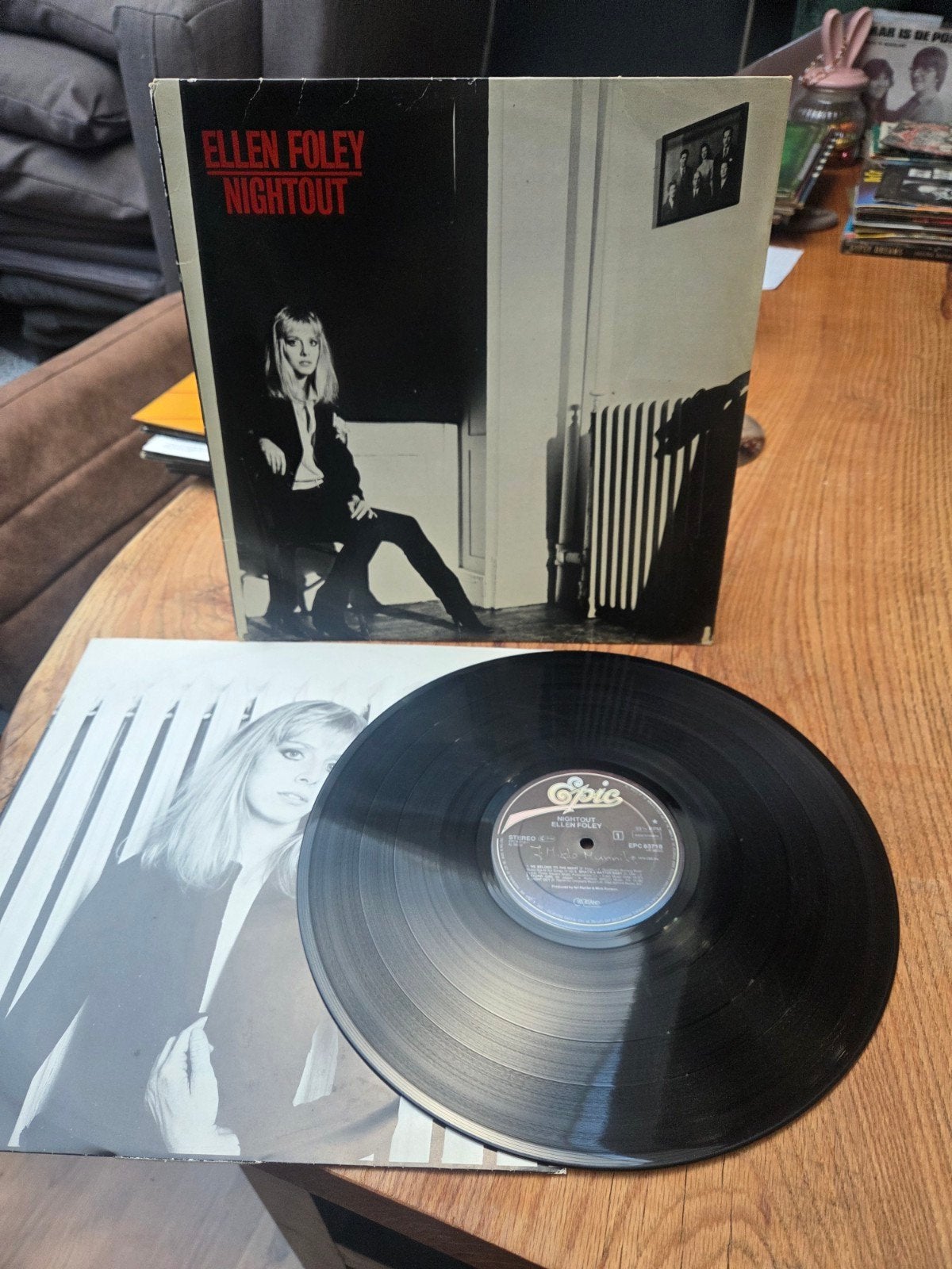 Ellen Foley - Nightout LP (1979) Pop Rock Vinyl, Cd's en Dvd's, Vinyl | Pop, LP, Gebruikt, Pop, Ophalen of Verzenden