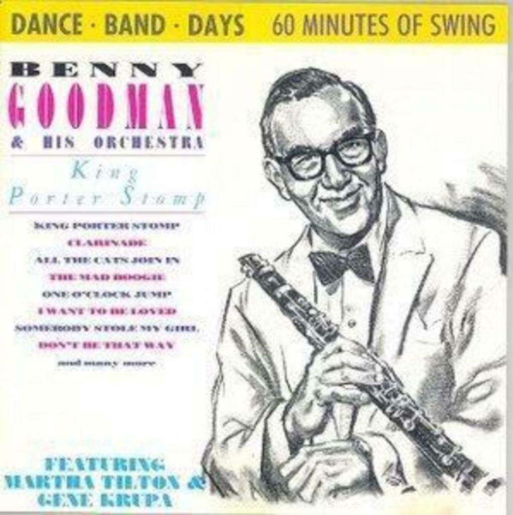 Benny Goodman and his Orchestra - King Porter Stomp - 1987"", Ophalen of Verzenden, 1980 tot heden, Zo goed als nieuw, Jazz