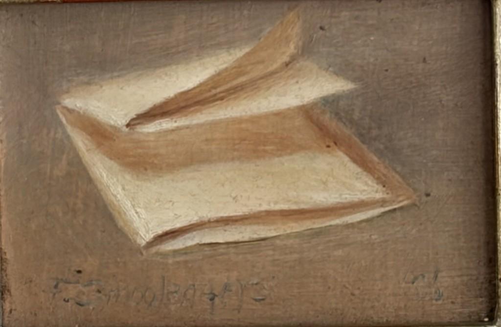 Fred Smoolenaers, stilleven gevouwen papier, Ophalen