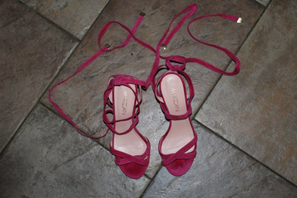 Marccain aparte leren schoenen mt 37 SUPERKOOPJE, ., Ophalen of Verzenden, Zo goed als nieuw, .
