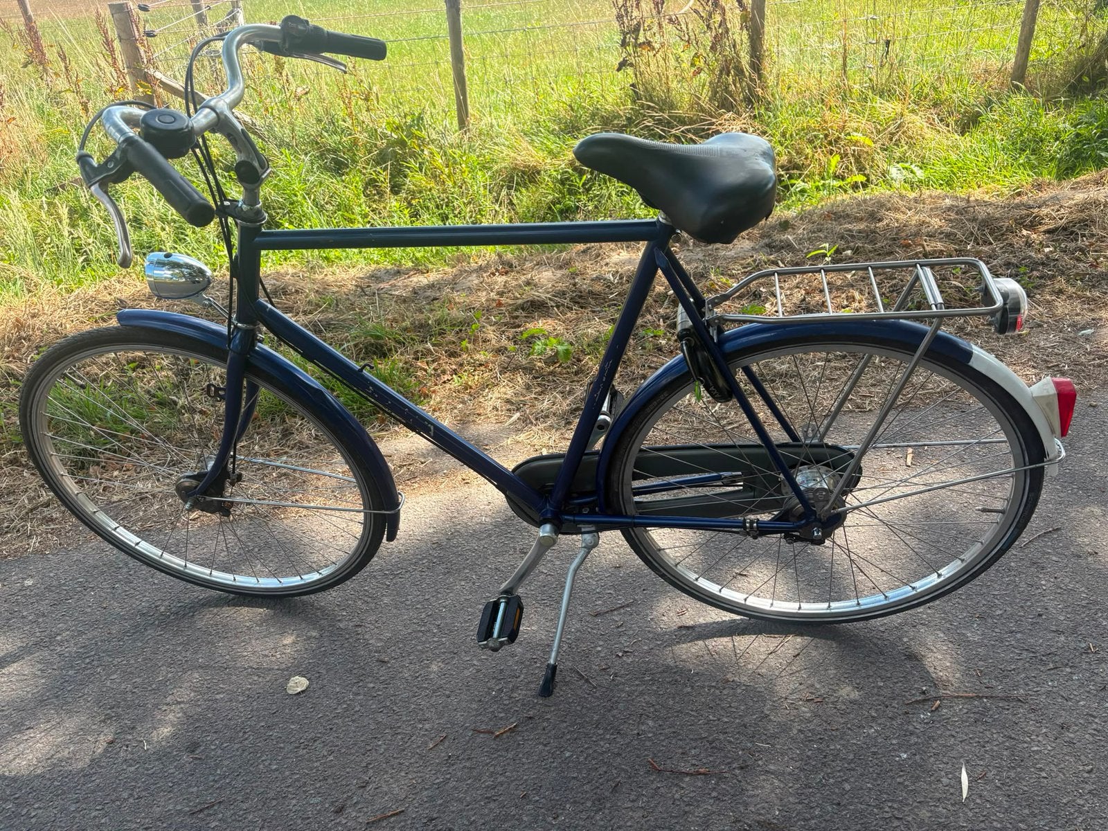 Een sterke Herenfiets, Ophalen
