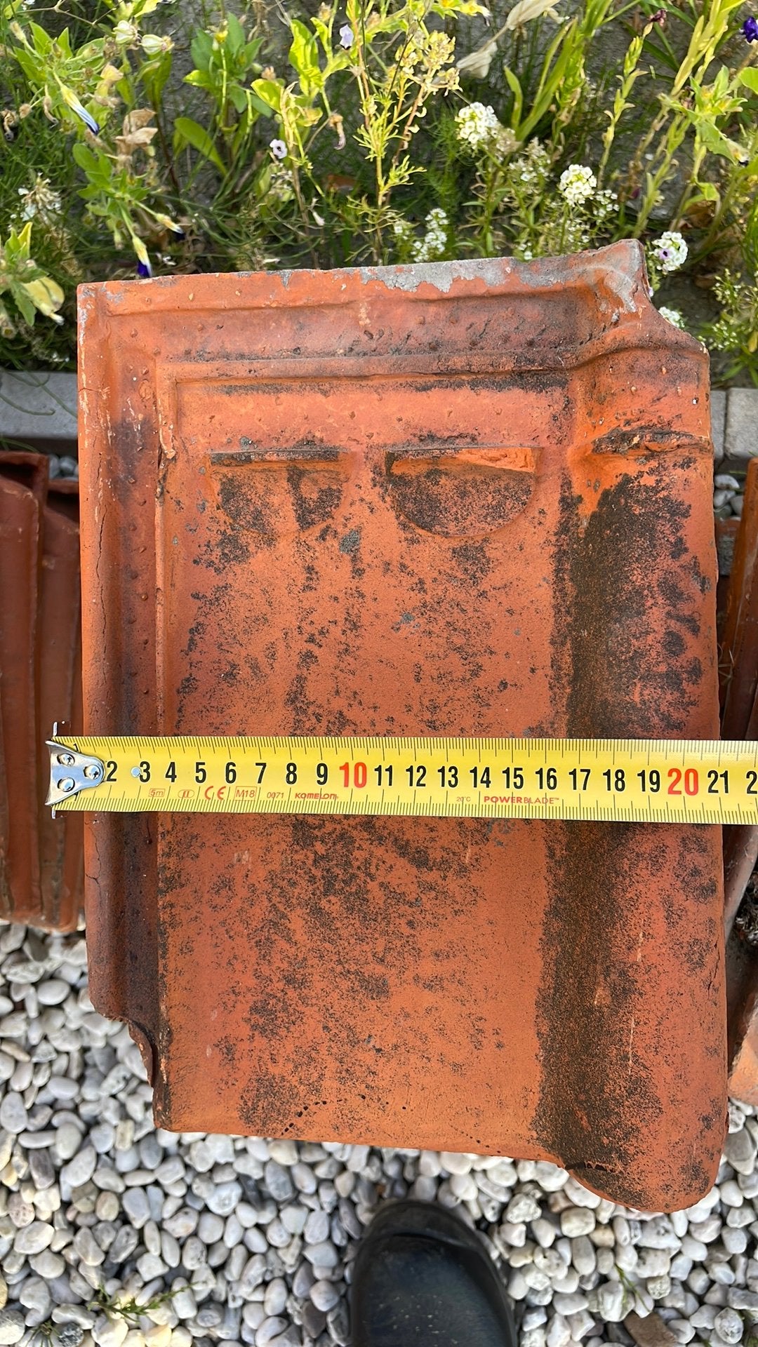 +/- 1000 dakpannen - Sterreberg Courtrai, Doe-het-zelf en Verbouw, Ophalen, Steen of Klei, Zo goed als nieuw, 15 m² of meer