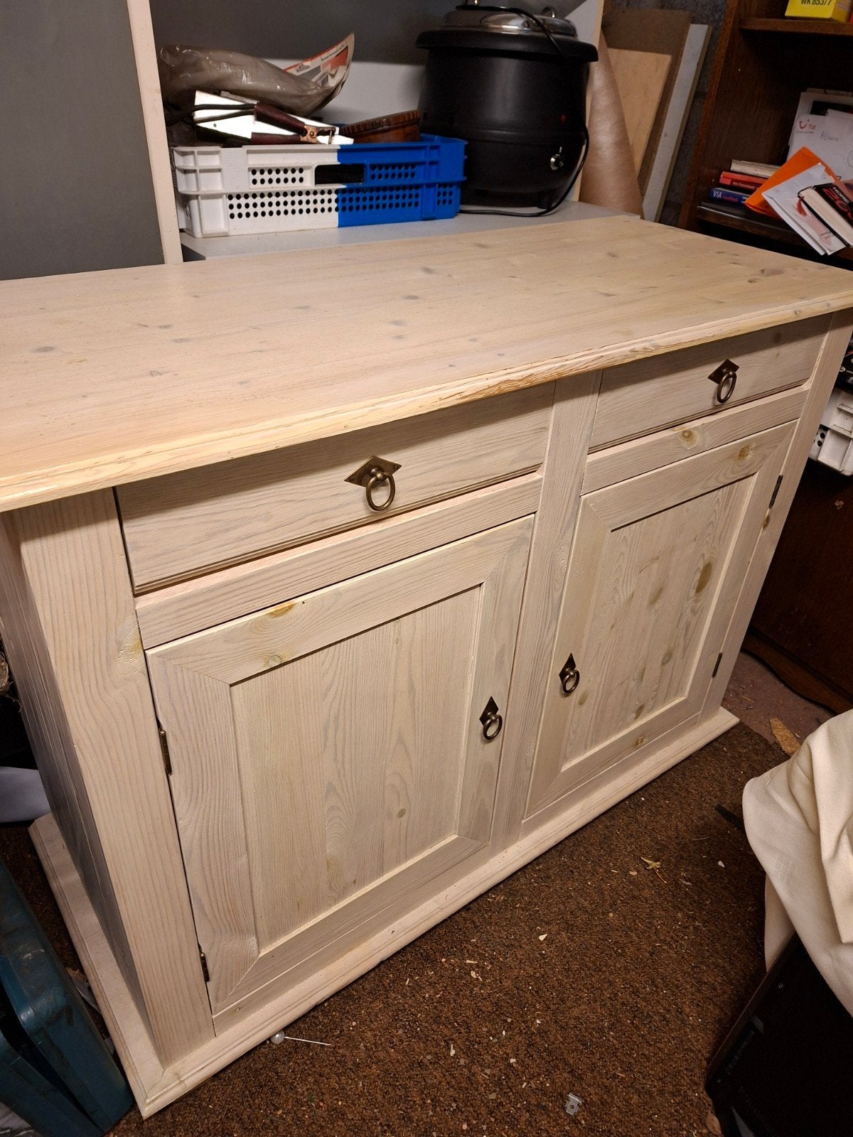 White wash kinderkamertje incl matrasje, Huis en Inrichting, Ophalen, Gebruikt, 50 tot 75 cm, 50 tot 100 cm