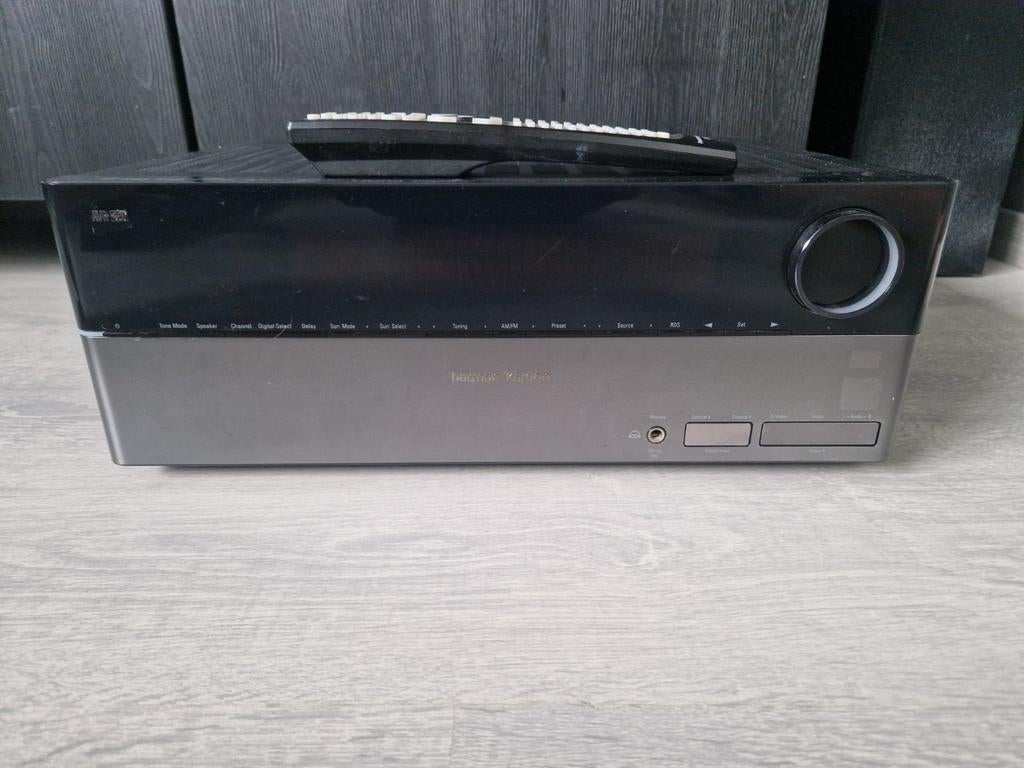 Harman Kardon AVR 350 versterker/amplifier, getest en werkt, Ophalen of Verzenden, 120 watt of meer, Overige merken