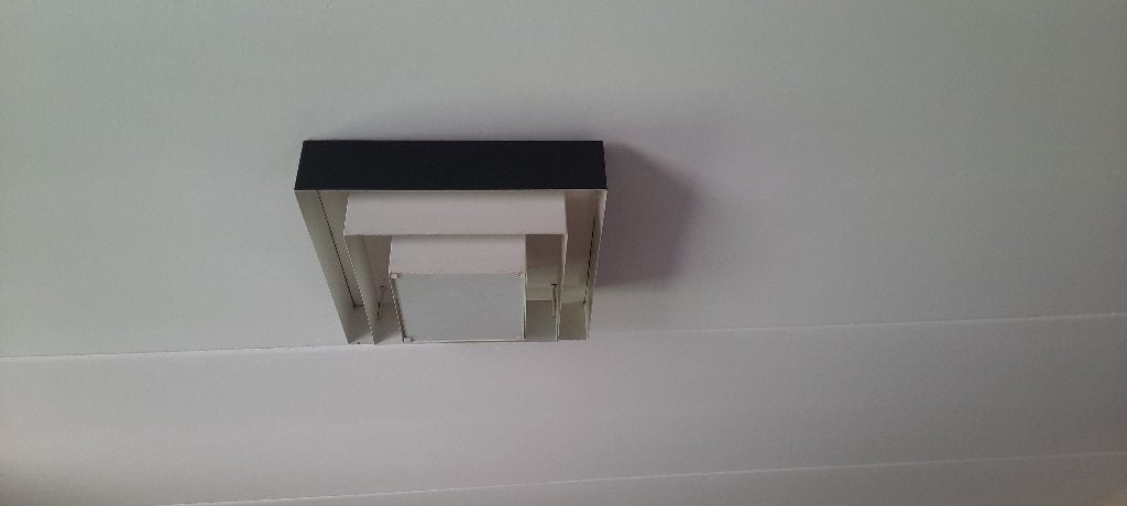 Retro Ziggurat plafondlamp van Raak, Huis en Inrichting, Ophalen, Gebruikt, Meerkleurig, 30 cm