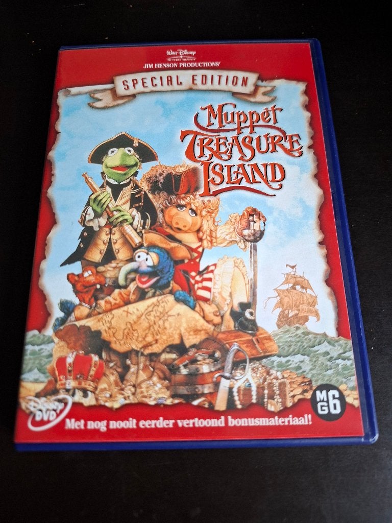 THE MUPPETS - MUPPET TREASURE ISLAND (DVD), Alle leeftijden, Nederlands, Ophalen of Verzenden, Zo goed als nieuw