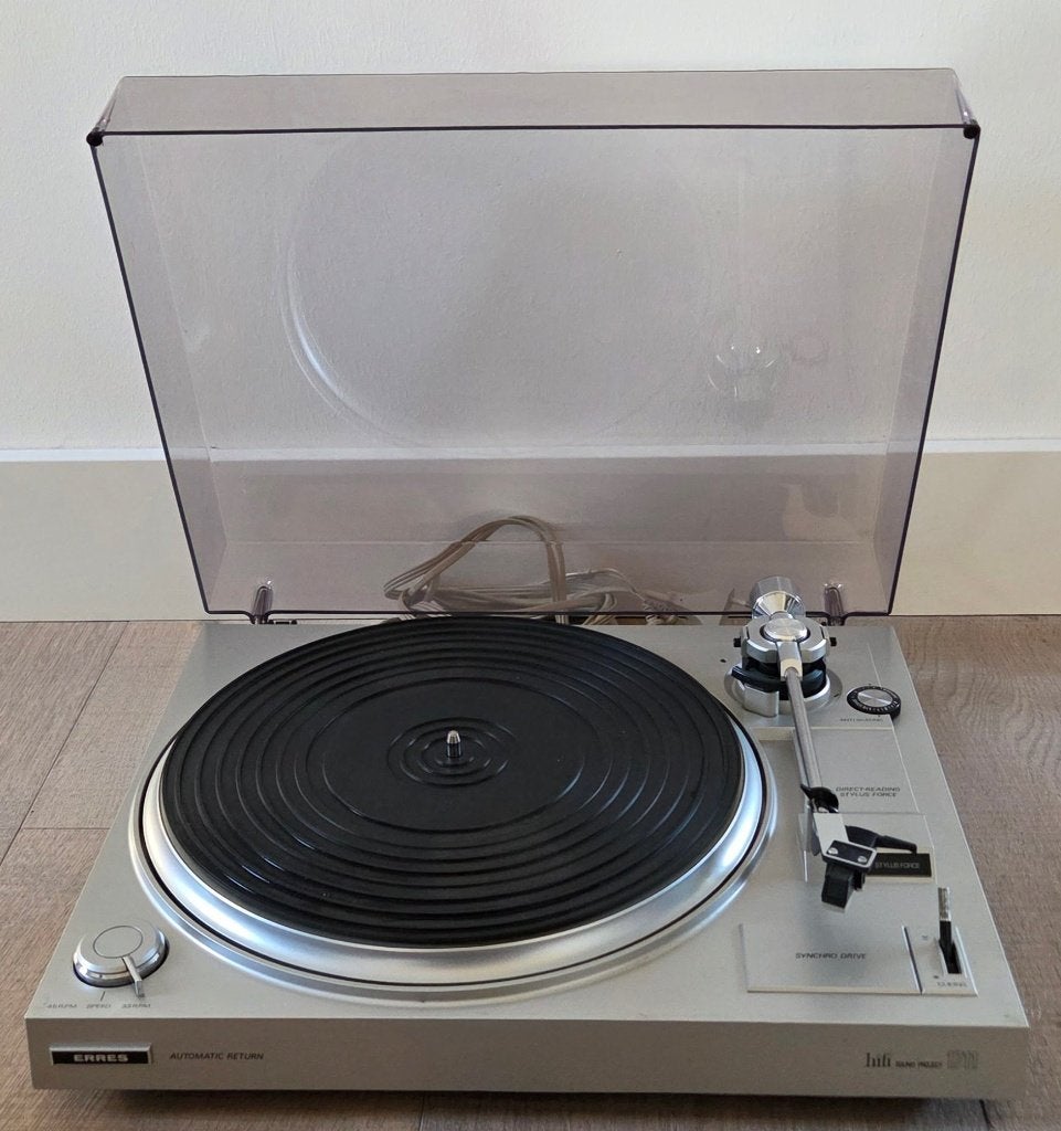 Vintage Philips/Erres platenspeler, pick up F7112/ST1704., Philips, Gebruikt, Automatisch, Ophalen of Verzenden