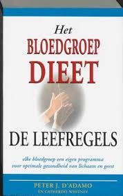 Peter D'Adamo: Het bloedgroep-dieet. De leefregels, Boeken, Ophalen of Verzenden, Zo goed als nieuw, Dieet en Voeding, Peter D'Adamo