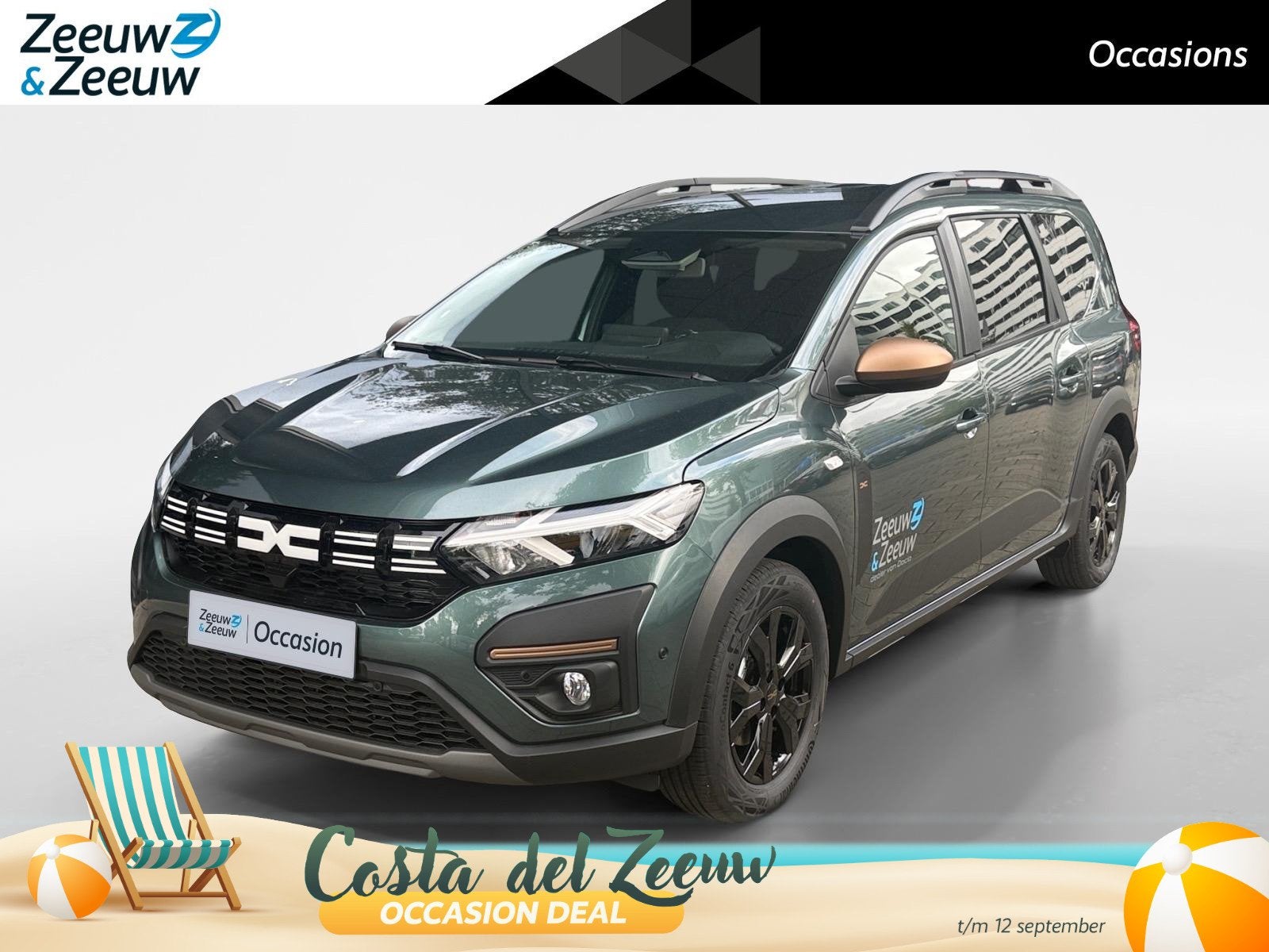 Dacia Jogger 1.6 Hybrid 140 Extreme 5p AUTOMAAT AIRCO CAMERA, Auto's, Dacia, 12 maanden, Stof, 4 cilinders, Origineel Nederlands