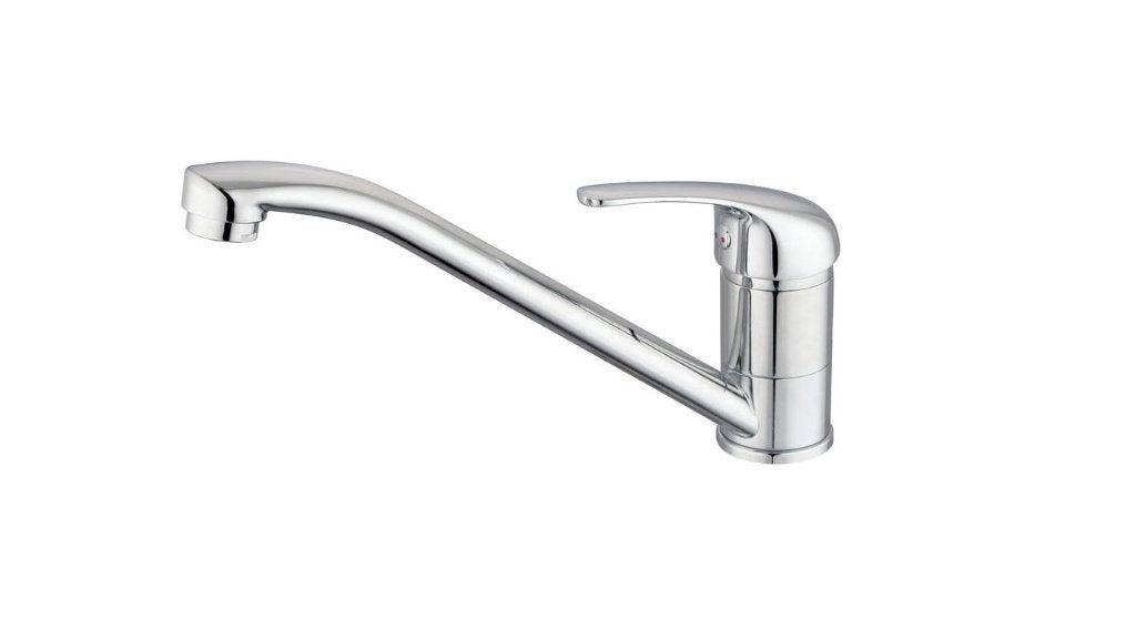 Wagaparts één hendel keukenmengkraan € 24,95, Nieuw, Minder dan 100 cm, 25 tot 50 cm, Zilver