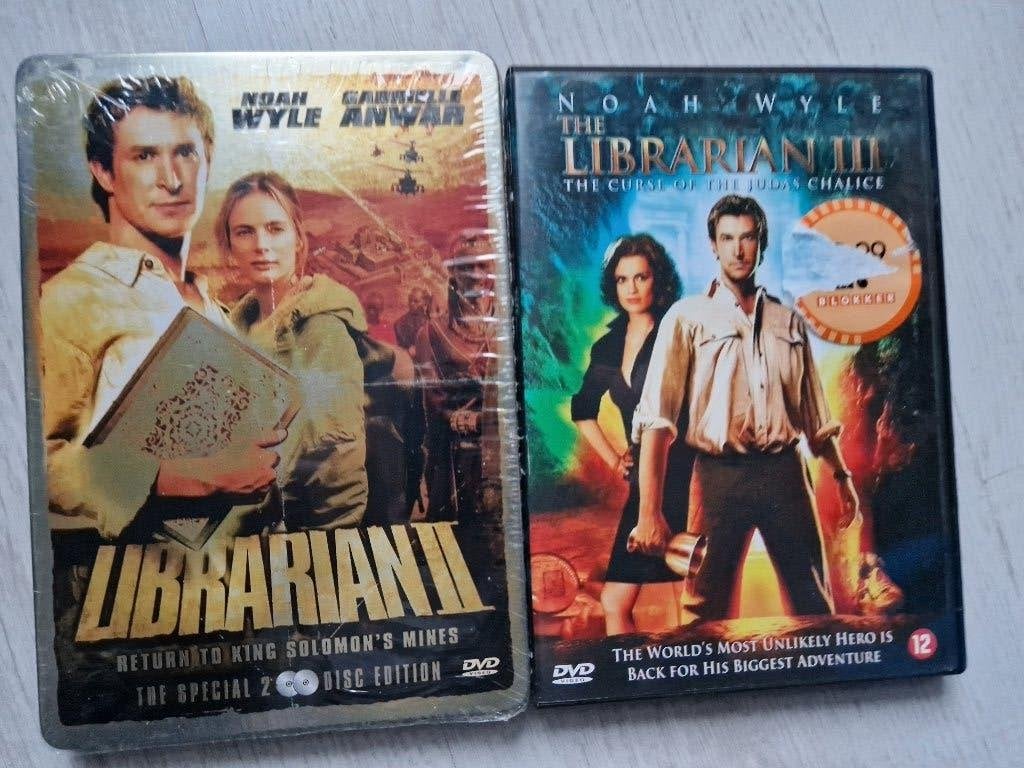DVD The Librarian Trilogie, Vanaf 12 jaar, Ophalen, Zo goed als nieuw