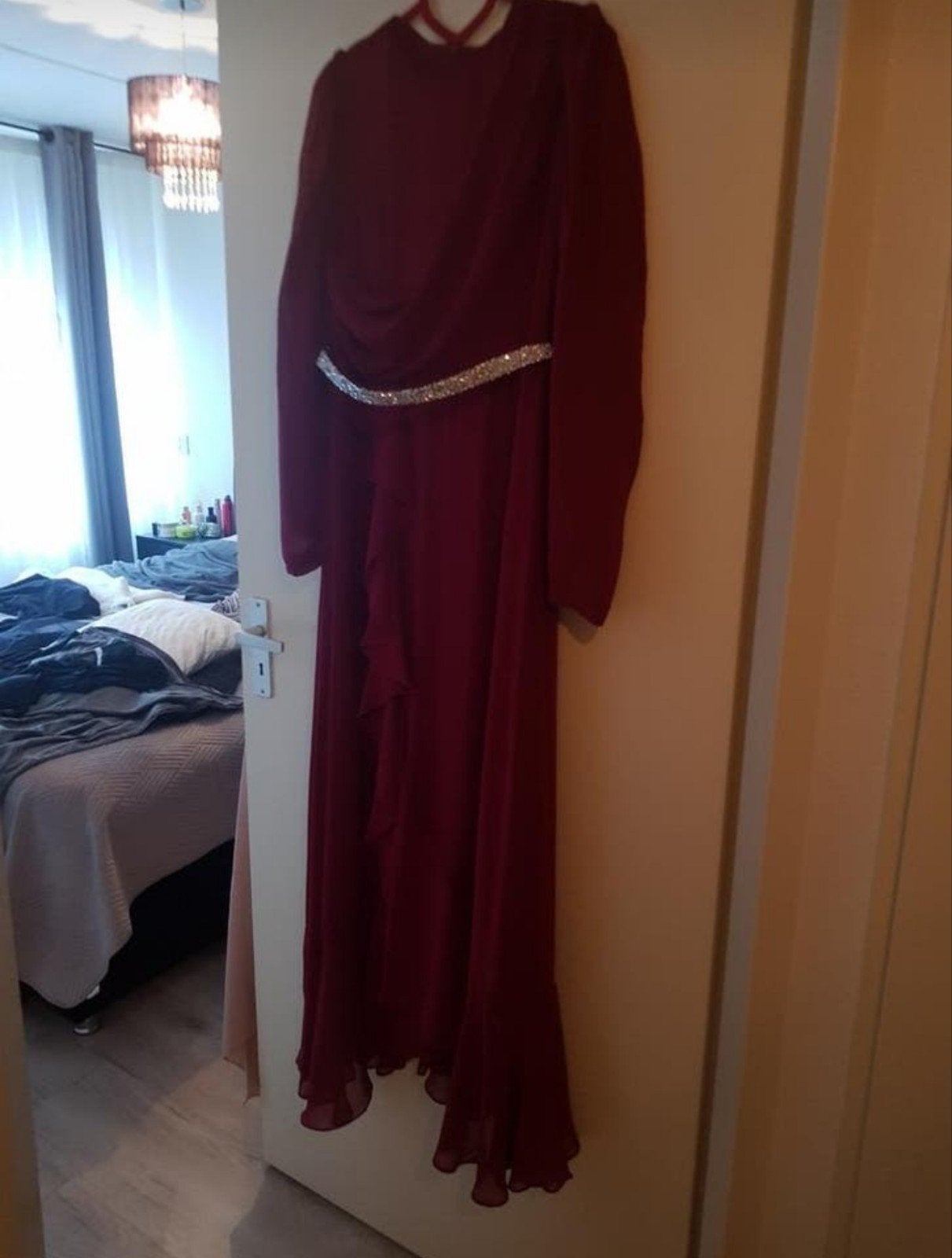 avondjurk (maat 42), Kleding | Dames, Ophalen of Verzenden, Zo goed als nieuw, Maat 42/44 (L), Galajurk