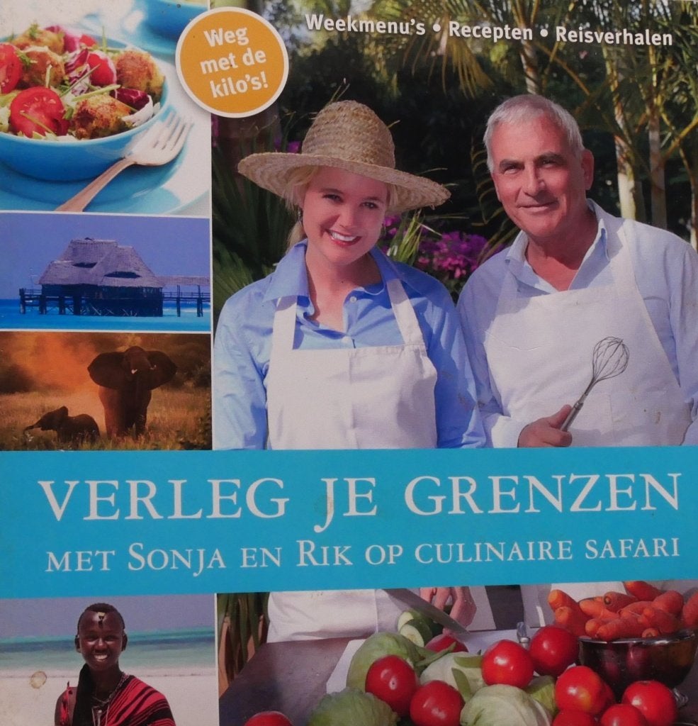 Verleg Je Grenzen Sonja Bakker Rik Felderhof Safari Gratis, Boeken, Sonja Bakker en Rik Felderhof, Gezond koken, Zo goed als nieuw