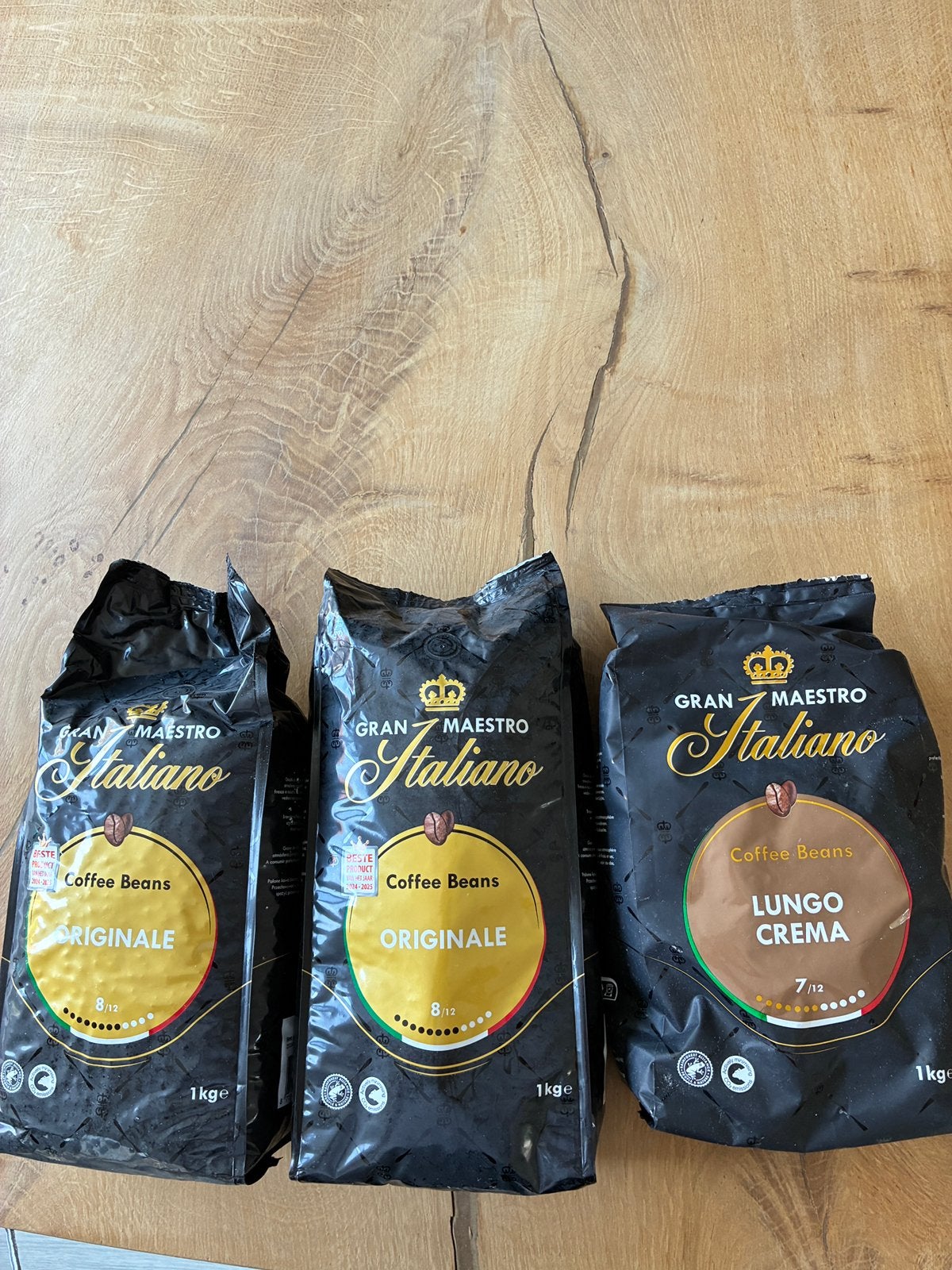 Koffiebonen Grand Maestro Italiano, Ophalen of Verzenden