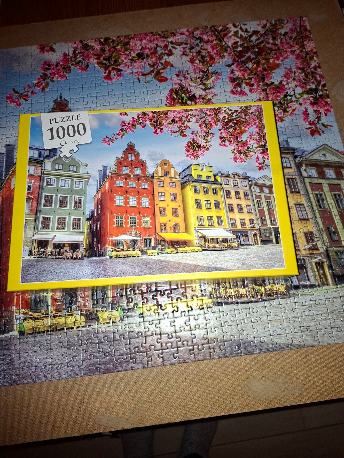 Stockholm legpuzzel 1000 stukjes, Ophalen of Verzenden, 500 t/m 1500 stukjes, Gebruikt, Legpuzzel