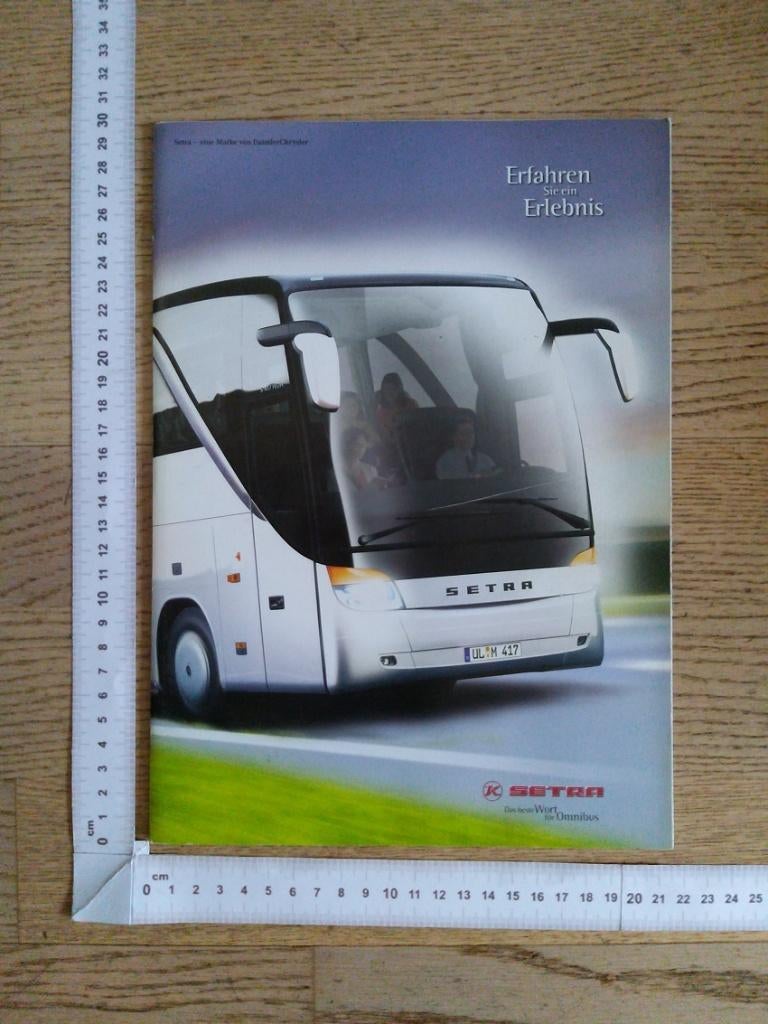 Setra TopClass 400 brochure 2003 (DE), Ophalen of Verzenden, Gelezen, Overige merken