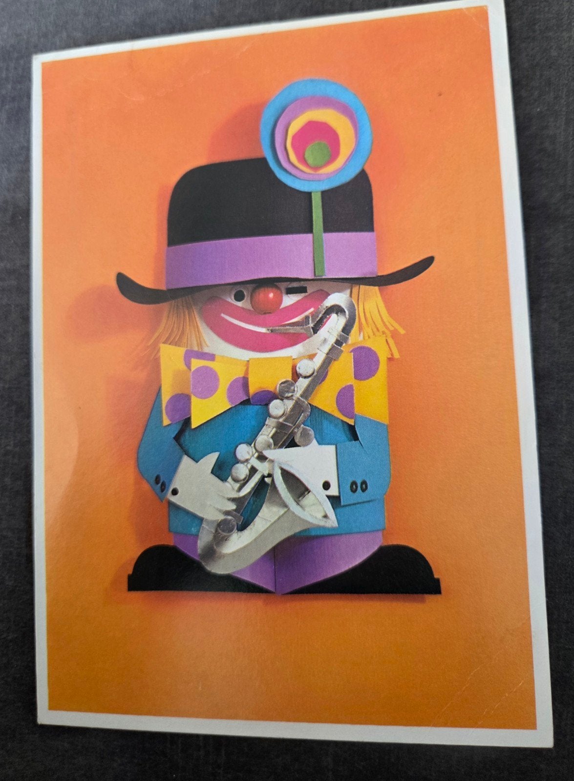 Clown met Saxofoon, Verzenden, 1960 tot 1980, Ongelopen, Kinderen