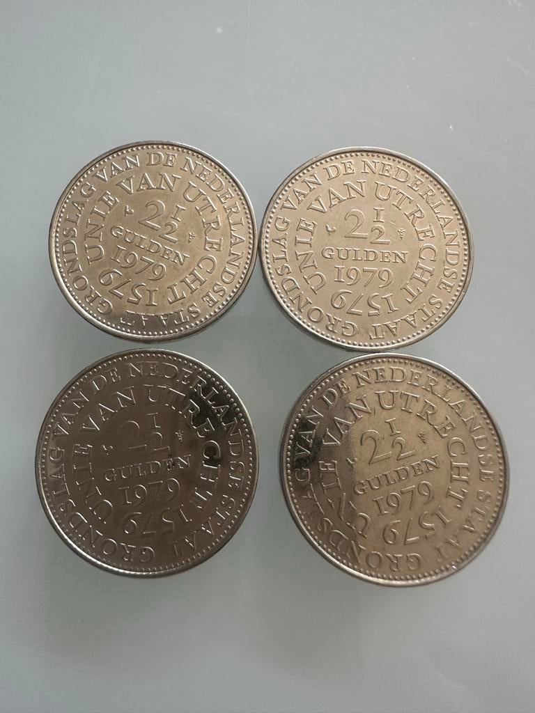 2½ Gulden 1979 Unie van Utrecht Juliana, Postzegels en Munten, Munten | Nederland, Ophalen of Verzenden, Koningin Juliana, 2½ gulden