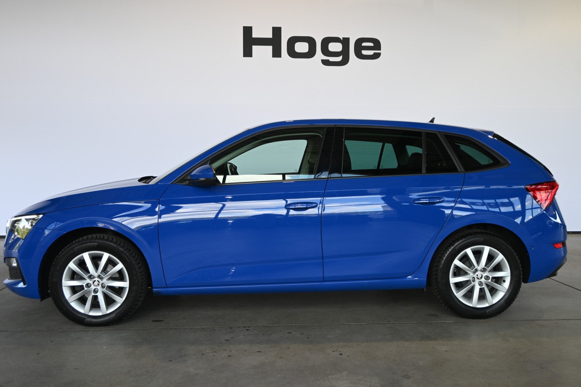 Skoda Scala 1.0 TSI Business Edition Nap! Adaptieve Cruise C, Auto's, Scala, Gebruikt, Met garantie (alle), Blauw