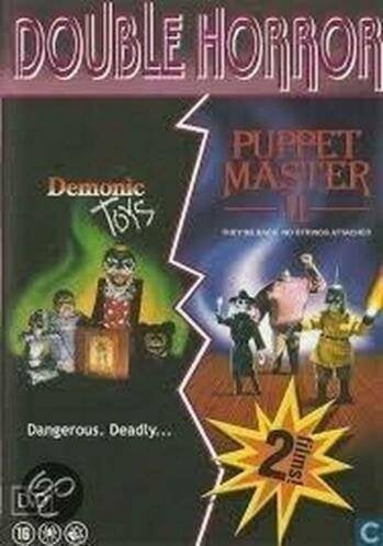 Demonic Toys En Puppet Master II DVD, Cd's en Dvd's, Vanaf 16 jaar, Verzenden, Zo goed als nieuw, Overige genres