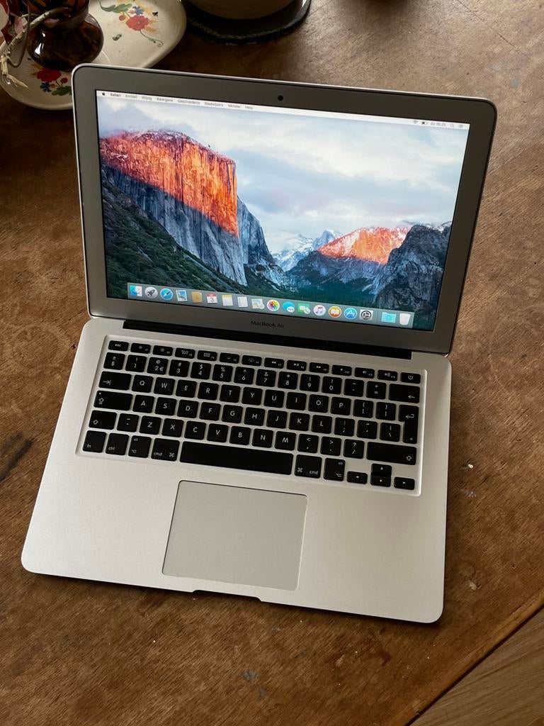 MacBook Air 13” (2015) – 8GB RAM, Computers en Software, Apple Macbooks, Gebruikt, 13 inch, Minder dan 2 Ghz, Ophalen of Verzenden