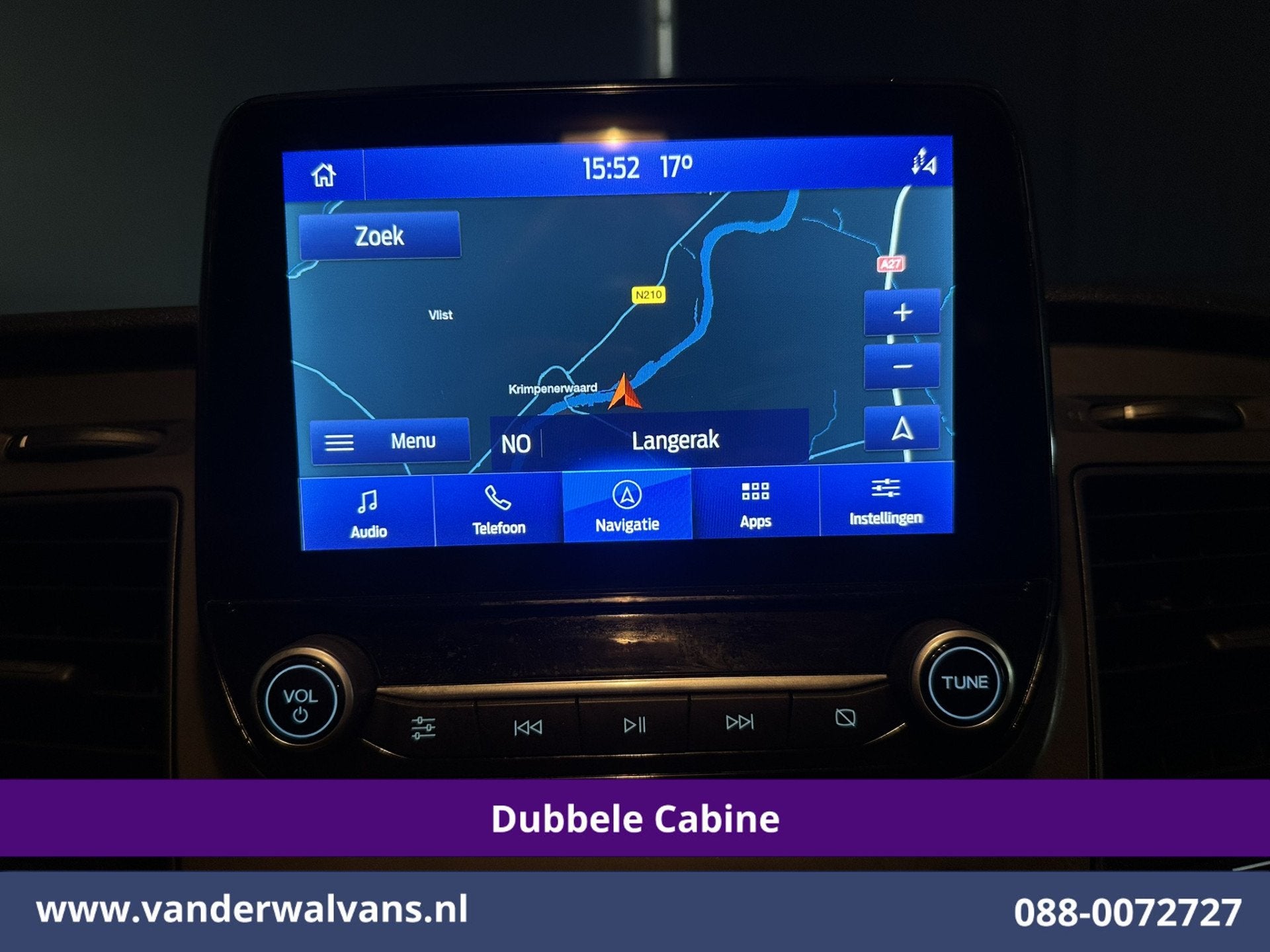 Ford Transit Custom 2.0 TDCI 130pk Automaat L2H1 Dubbele Cab, Auto's, Dealer onderhouden, Stof, Gebruikt, 4 cilinders