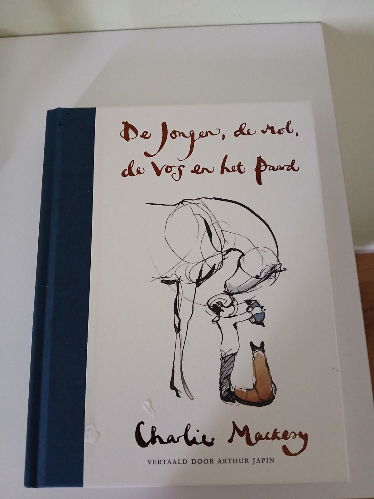 De Jongen, de Mol, de Vos en het Paard - Charlie Mackesy, Ophalen of Verzenden, Zo goed als nieuw, Charlie Mackesy, Nederland