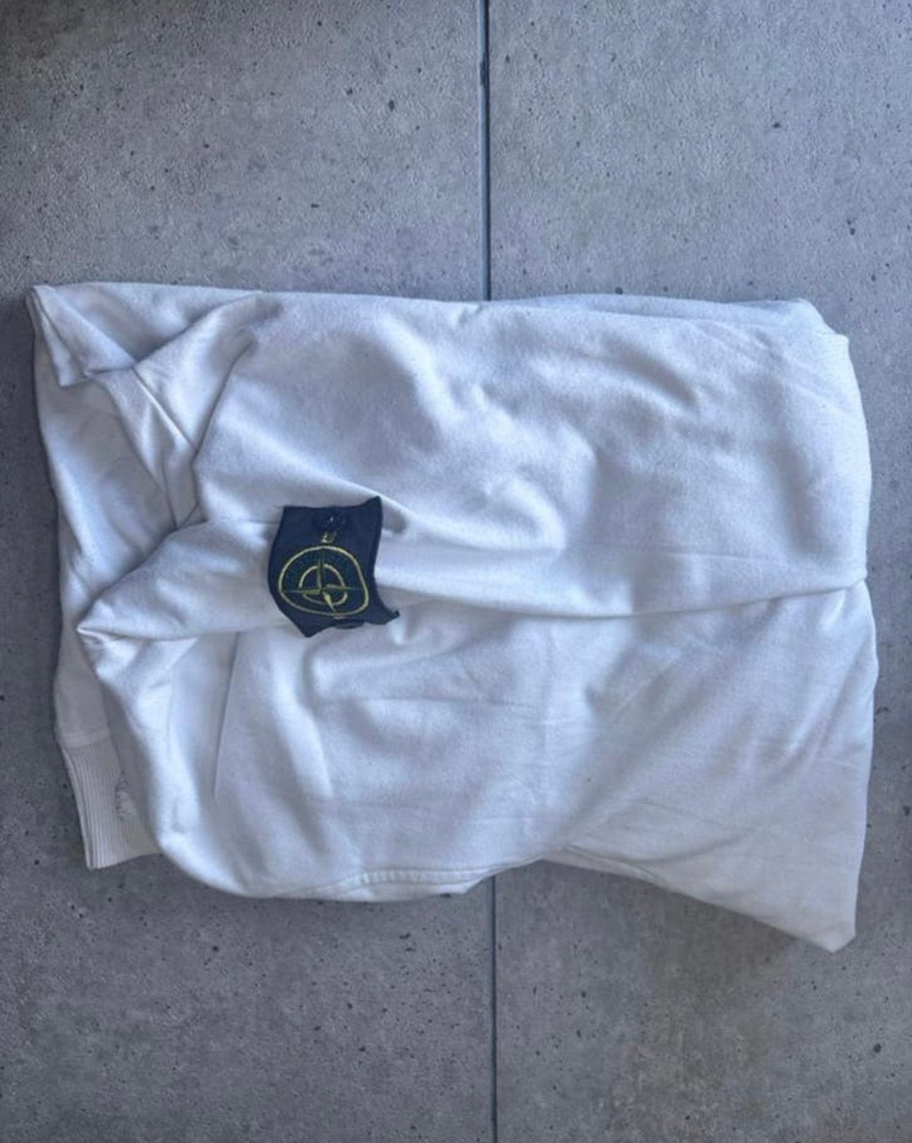 Stone Island Hoodie Wit Maat M UITVERKOOP!, Ophalen of Verzenden, Zo goed als nieuw, Maat 48/50 (M), Wit