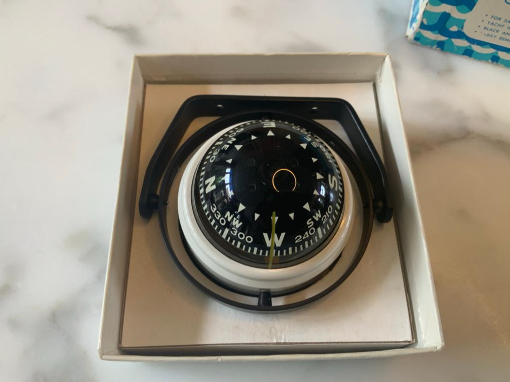 Vintage Airguide Marine Compass 87-W, Ophalen of Verzenden, Zo goed als nieuw, Gps of Kompas
