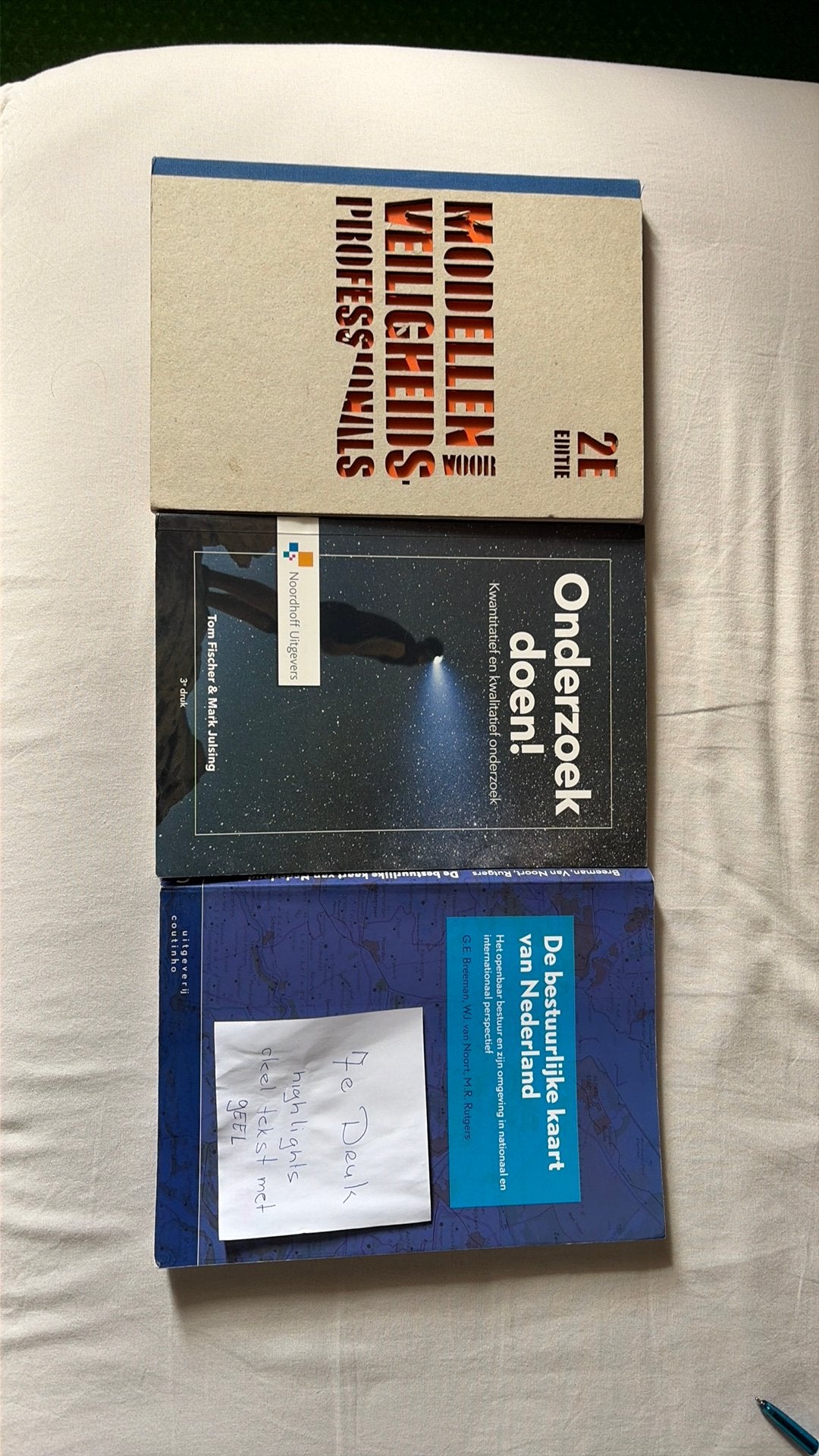Integrale veiligheidskunde Avans 3 boeken, Boeken, Ophalen of Verzenden, Beta, Zo goed als nieuw, HBO