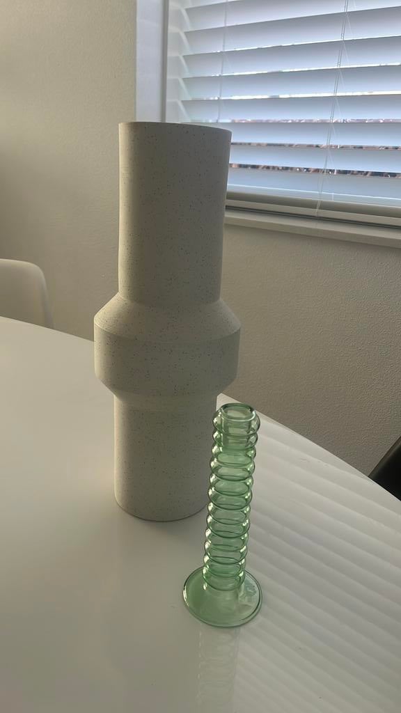 HK living vaas en kandelaar, Huis en Inrichting, Ophalen of Verzenden, Minder dan 50 cm