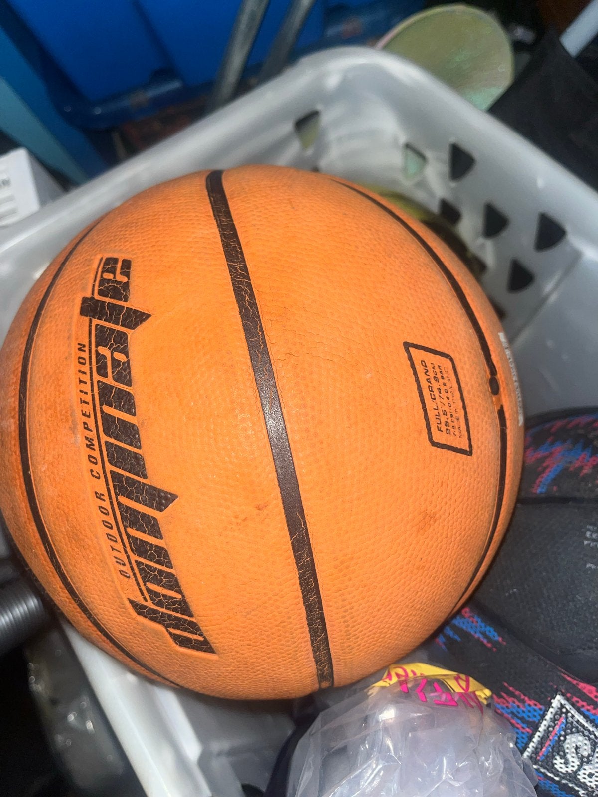 Basketbal - Outdoor Competition, Sport en Fitness, Basketbal, Ophalen, Gebruikt, Bal