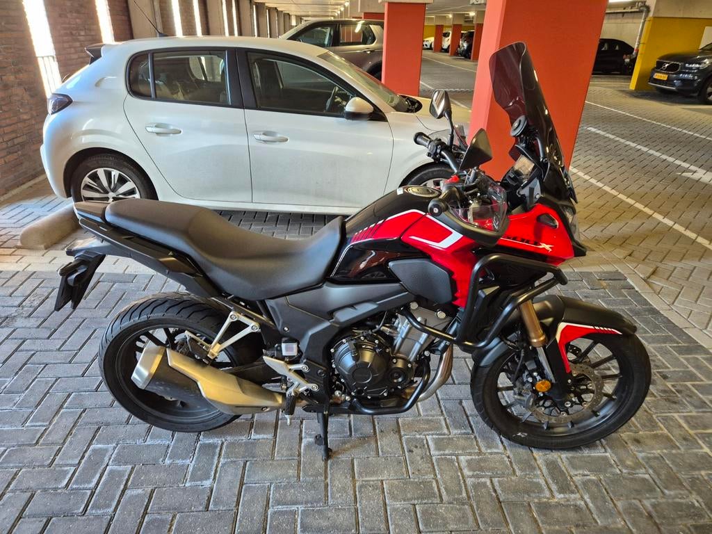 Honda CB500X (bj 2023) A2, Motoren, Handvatverwarming, 2 cilinders, Toermotor, Minimaal motorrijbewijs A2