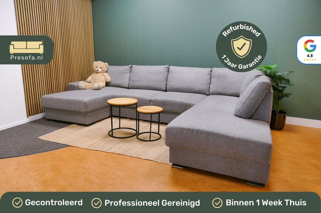 U Bank Pronto Florence Grijs Gemeleerd [Refurbished]