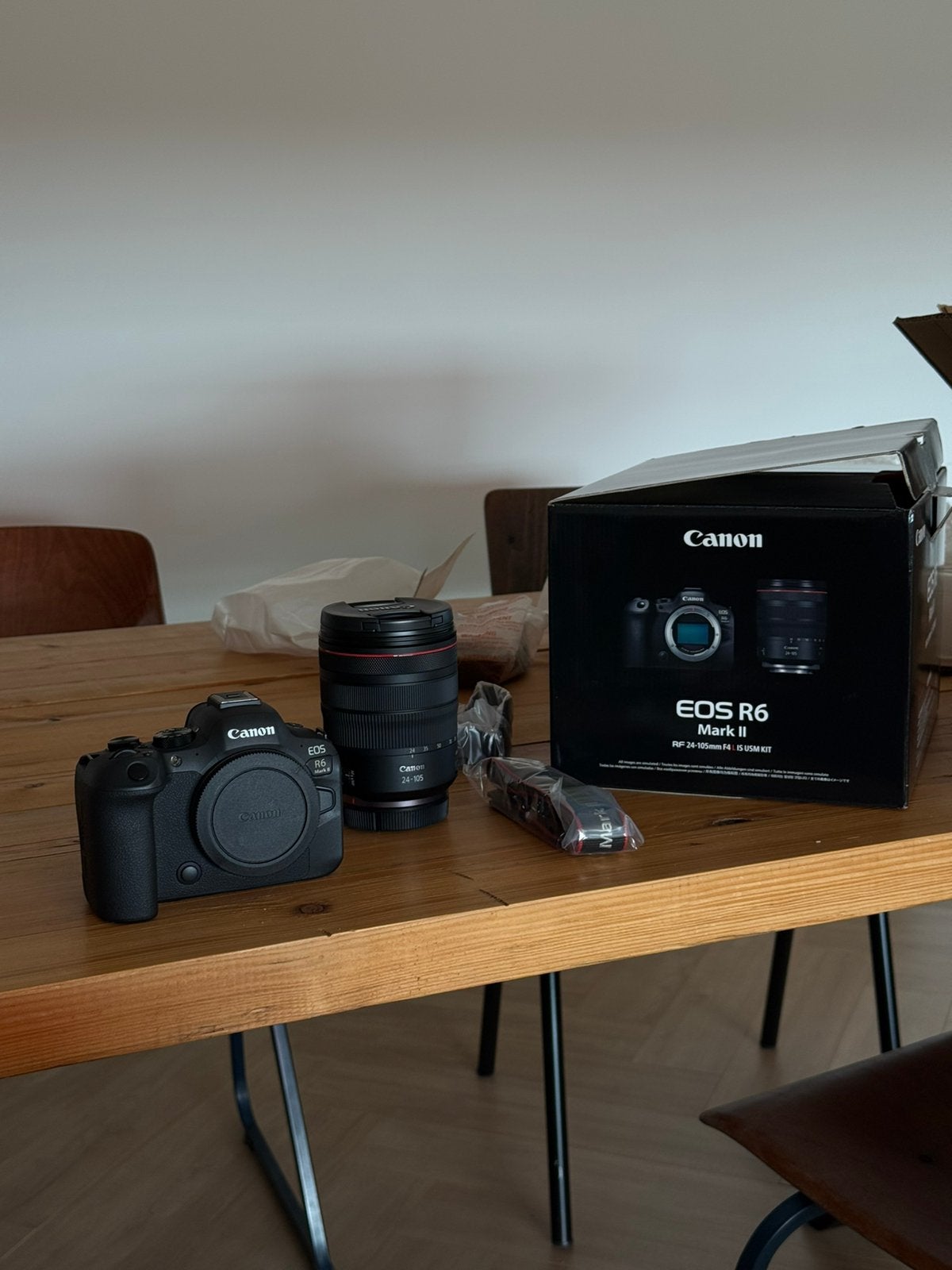 Canon eos R6 mark2 met rf 24-105 4.0, Canon, Nieuw, Ophalen of Verzenden, 24 megapixels
