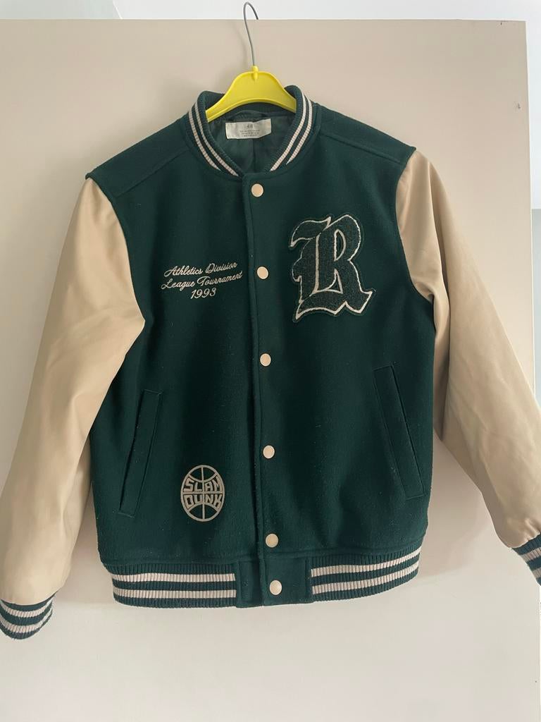 Baseball jack H&M maat 146-152, Ophalen of Verzenden, Gebruikt, Jongen, Jas