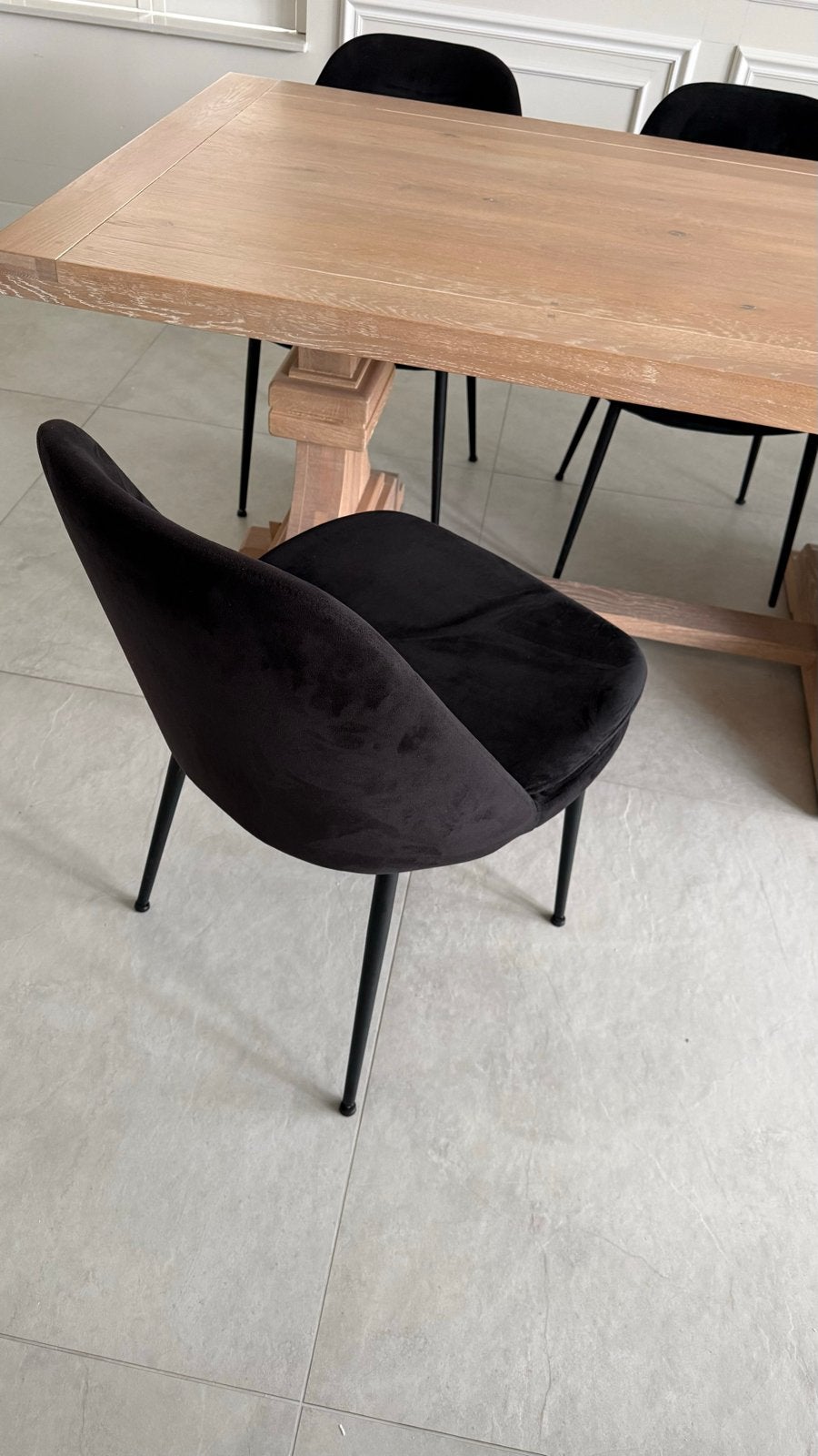 WoooD Amy eetkamerstoelen (7 stuks) - Karwei, Ophalen, Gebruikt, Overige materialen