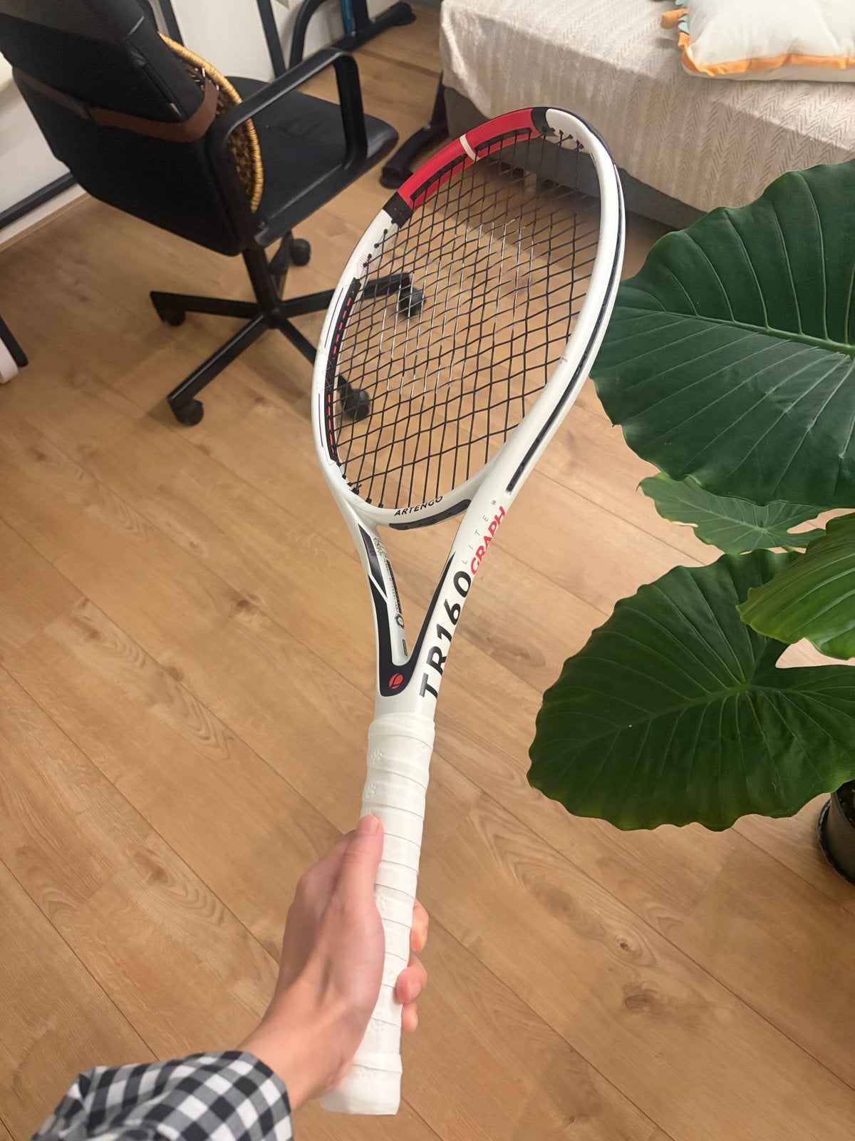 Artengo TR160 Graph Lite Tennisracket L0:4"L, Sport en Fitness, Overige merken, Ophalen of Verzenden, Zo goed als nieuw, L0