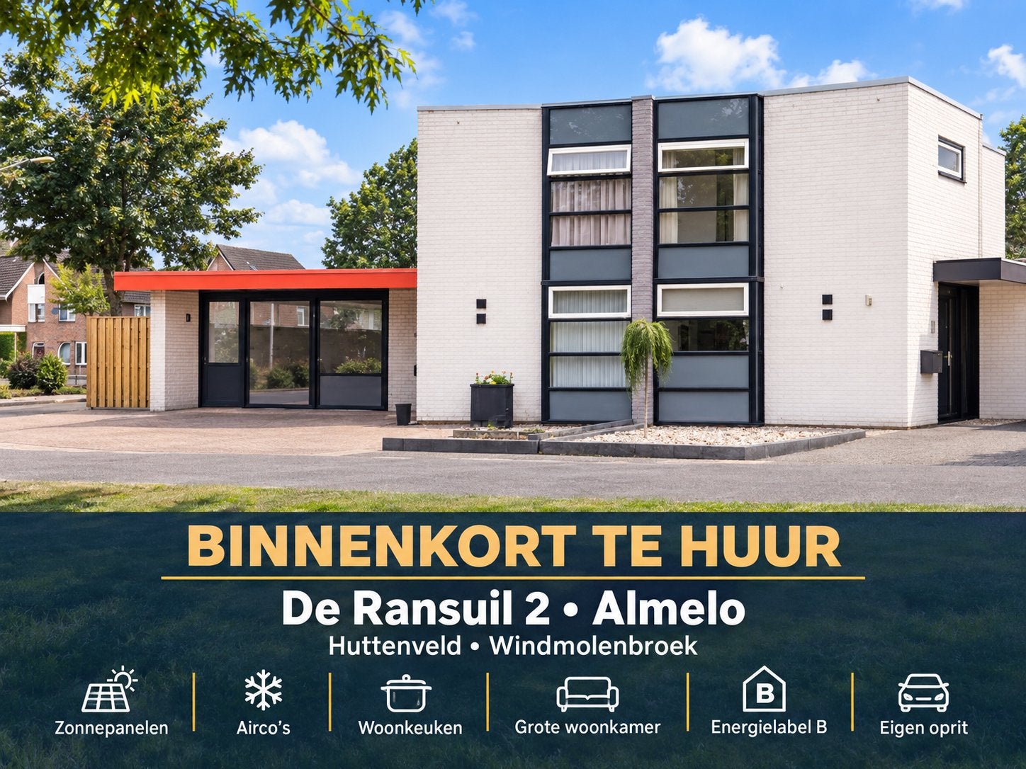 de Ransuil 2 te Almelo - tweekapper in een gewilde wijk, Twee onder één kap, Direct bij eigenaar, Overijssel, 132 m²