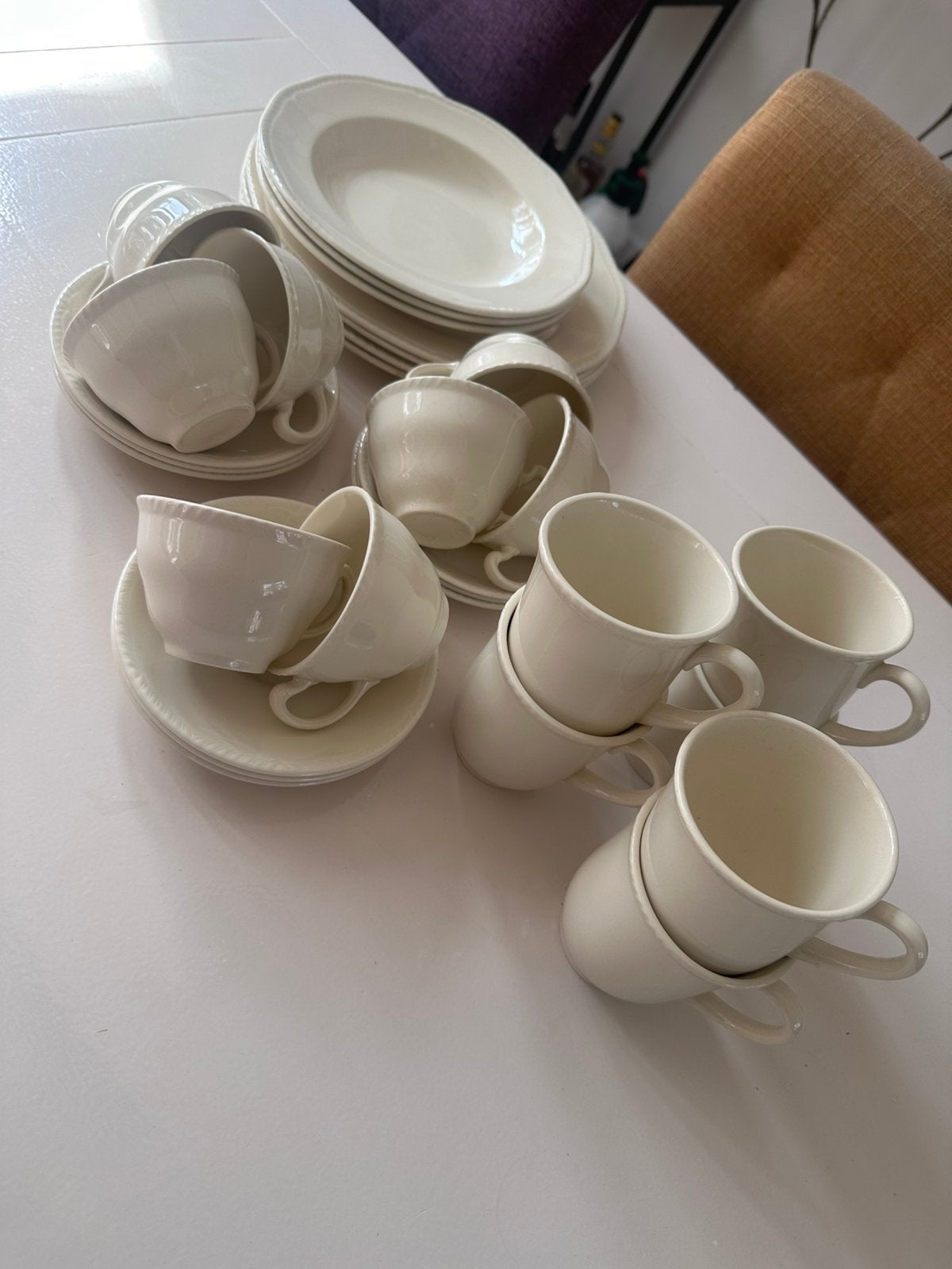 Vintage Wood & Sons servies – Made in England – 29-delig, Ophalen