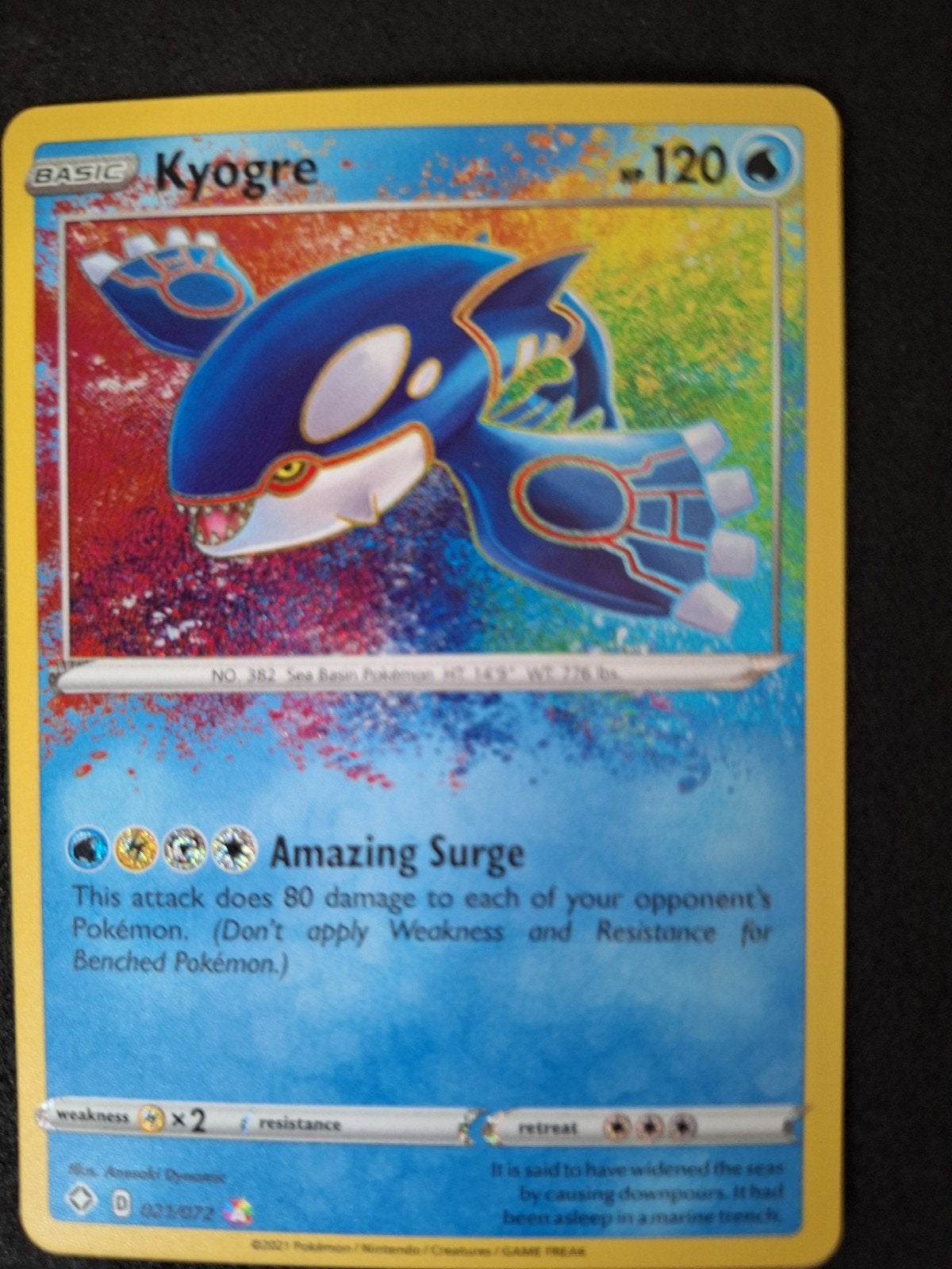 Kyogre, Ophalen of Verzenden